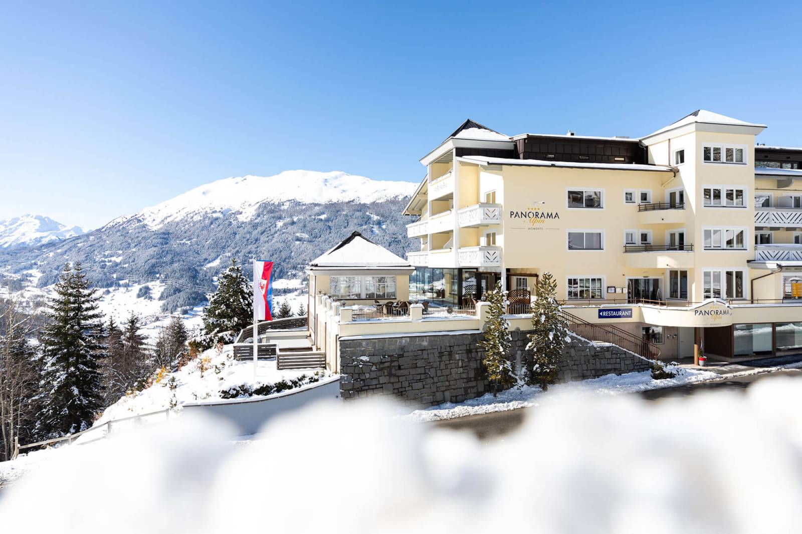 Vue depuis l'appart-hôtel Panorama Alpin Jerzens