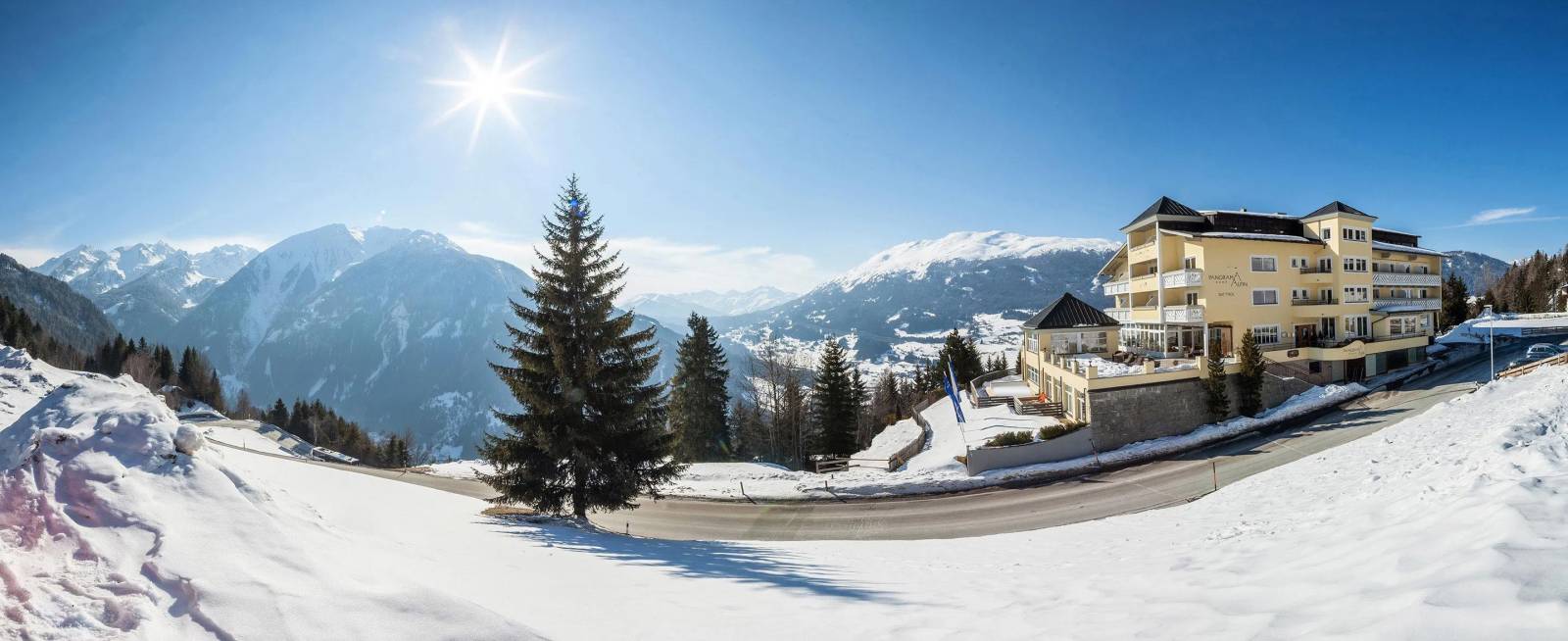 Aussicht Aparthotel Panorama Alpin Jerzens