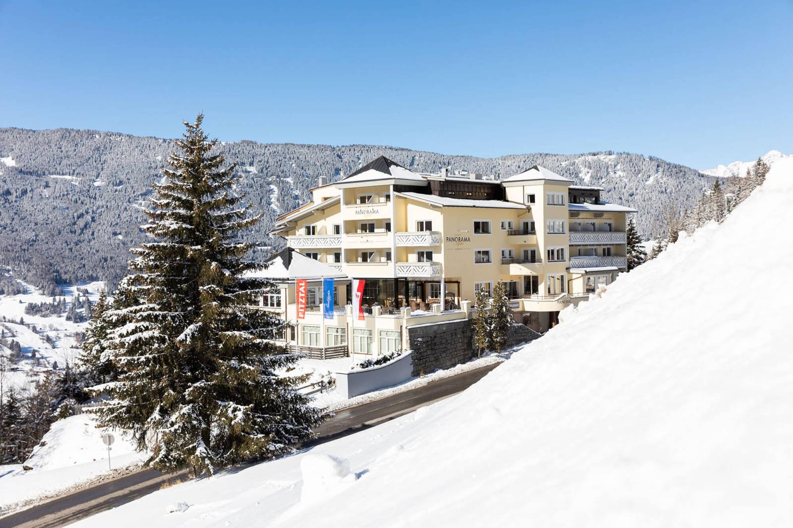 Aussicht Aparthotel Panorama Alpin Jerzens